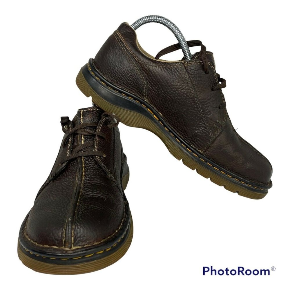Dr. Marten 11232 Mens Split Toe Oxford Brown Shoes Sz US 7 M / Womens 8.5